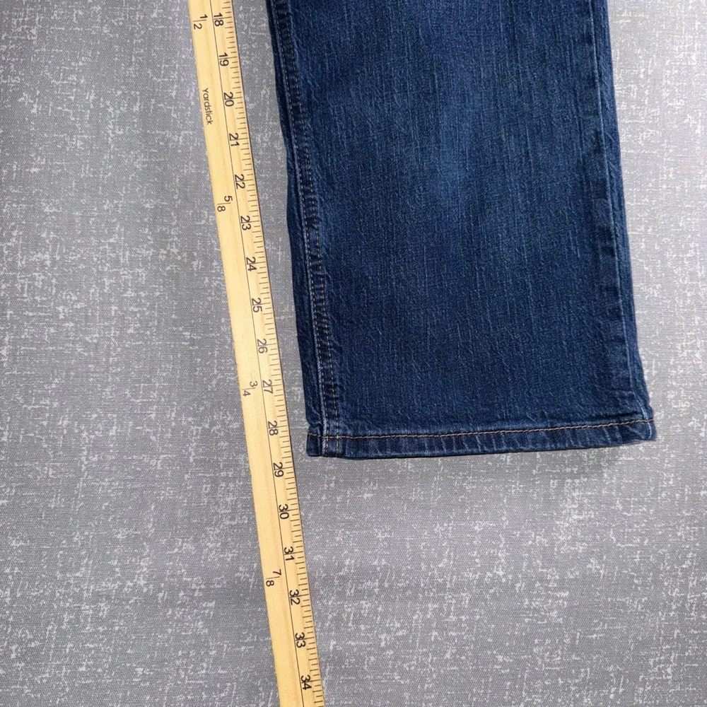 Levi's 541 Athletic Taper Mens Jeans 42x30 Blue Stretch Americano Denim Classic
